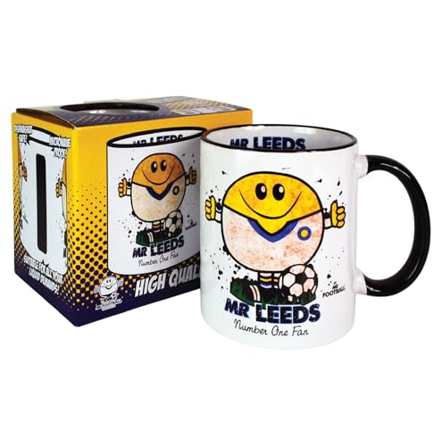 Leeds United Mug Cup Gift Present Merchandise Idea for Leeds Utd Supporter Fan Christmas Birthday Xmas