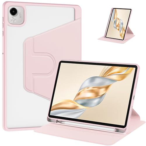 Image of YRH for Honor Pad X9a Case 11.5 inch 2025, 360 Degree Rotating Stand Protective Cover Case for Honor Pad X9a tablet 11.5'' (Pink)