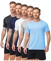 5 Pack-light Blue / White / Light Gray / Dark Blue / Black