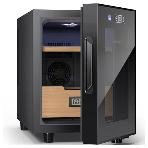 Electric Cigar Cabinet with Cooling System