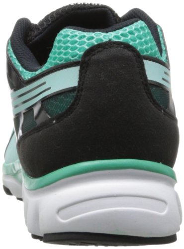 PUMA PUMA Women's GeoTech Aya Running Shoe,Black/Electric Green,11 B US