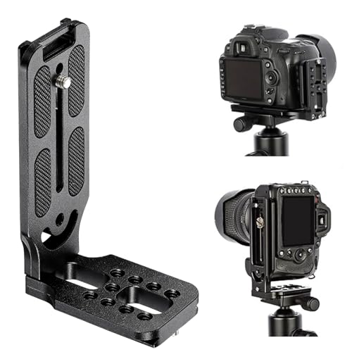 DSLR Camera L Bracket Quick Release Plate