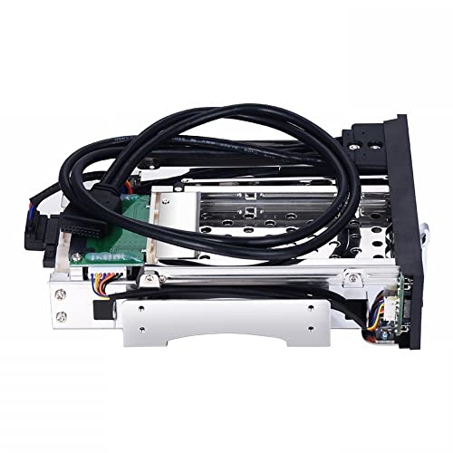Caja interna para disco duro 2.5+3.5 SATA con 2 puertos USB3.0 miniatura 3