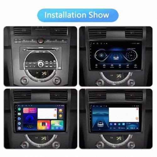 Radio de coche 2 DIN para SsangYong Rexton con manos libres Bluetooth y control Siri 2