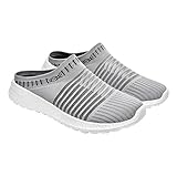 OATIPHO Atmungsaktive Strümpfe, Wassersocken für Herren, Badeschuhe für Herren, Wasserschuhe für Herren, Zehe, Strand, PU, Grau, grau, 41 EU