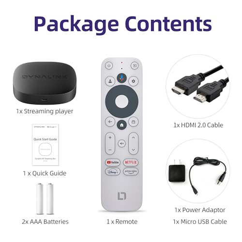 Dynalink DL-GT36 Google Tv Box, 4K Uhd Smart Streaming Media Player thumb #8
