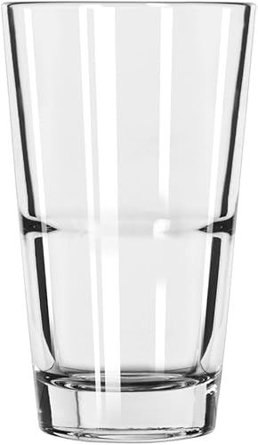 Libbey 15789 Restaurant Basics - Vaso apilable de 14 onzas, 24 / CS
