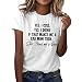 Maglietta da Donna Casual alla Moda Maglietta Stampata a Maniche Corte T-Shirt Girocollo Elegante Camicetta Morbida Morbida Camicia Grande