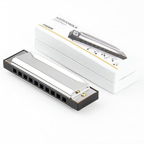 Harmonica 10 trous Do pour s'initier facilement aux mélodies de harpe sans solfège - 6