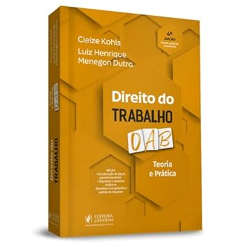 Capa do livro CEISC - Direito do Trabalho - Teoria e Prática - 1ª e 2ª Fases da OAB