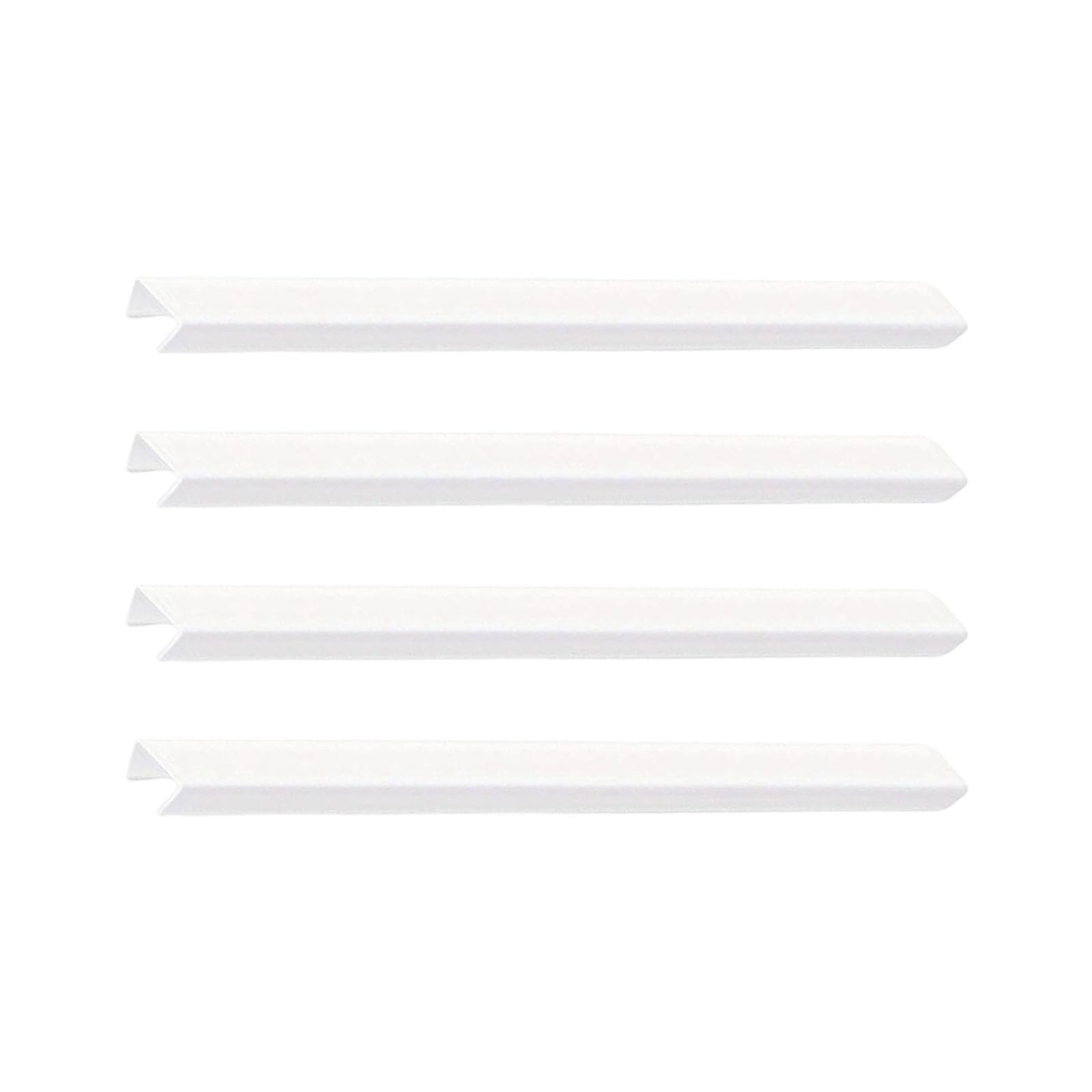 Kalttoy 4 Sticks Easy Installs Flexible Pvc Corner Guard 45Cm Clear Cut To Fit Not Crash Case For Cabinet Bumper Child Guard Easy To Clean Pvc