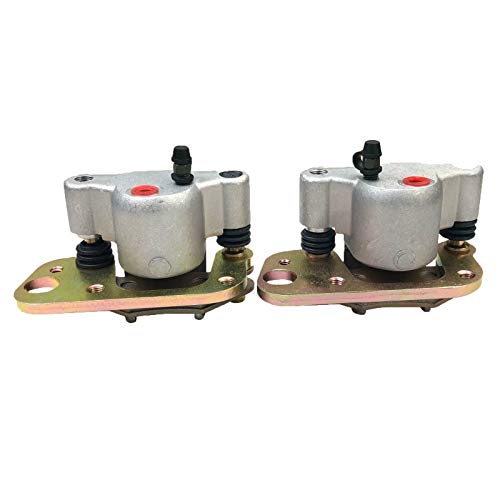 LANGRMS Frein Avant Étriers & Pads Compatible for Polaris Trail Blazer 250 400 Trail Boss 325 330