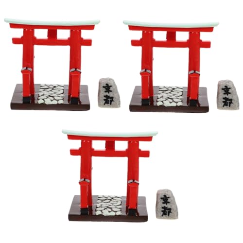 Modèle Torii aquarium et décoration maison en résine stèles pierre