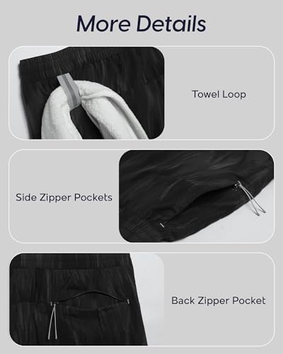 Image of maamgic Men's Athletic Running Shorts with Liner Ultra Lightweight Workout Shorts 5 inch / 7 inch