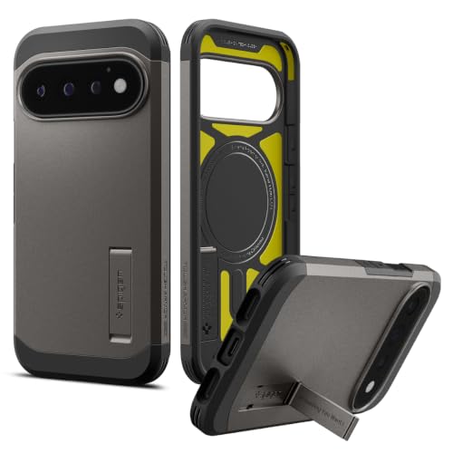 Spigen Tough Armor MagFit Coque pour Google Pixel 11 Pro - Gunmetal