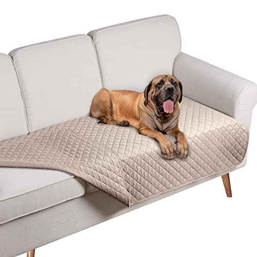 TAOCOCO Sofa Cushion Cover Reversible Dog Bed Cover Water Resista...
