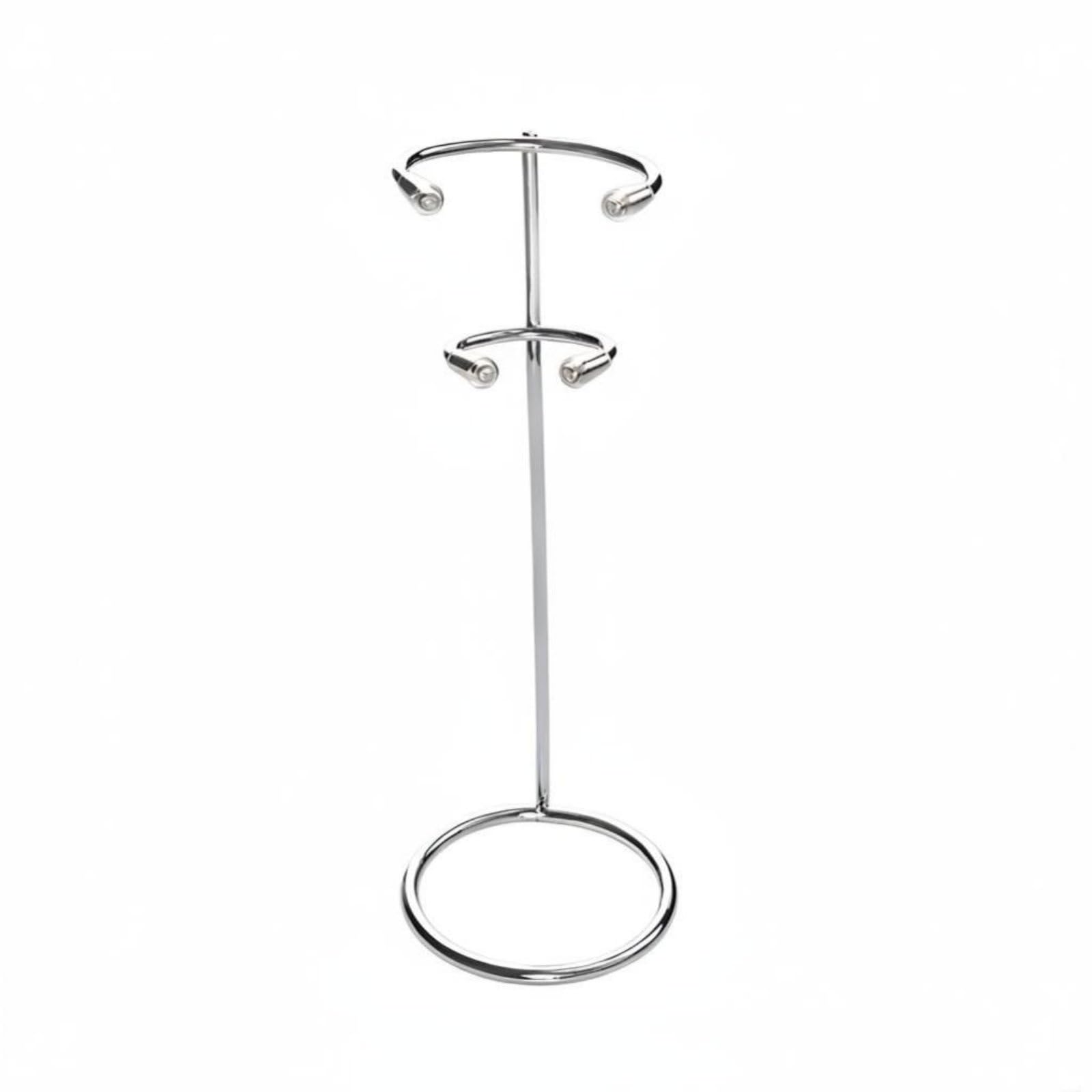 IEUDNS Kitchen Frother Stand Metal Stand Frother Holder Coffee Frother Stand for Home Countertop, argent