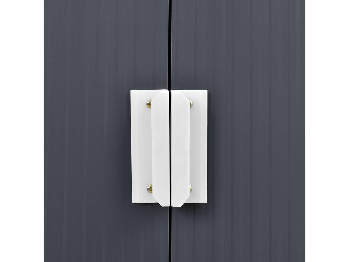 Habitat et Jardin Abri de Métal Vegas, 7.06m² 1299_93416 Gris