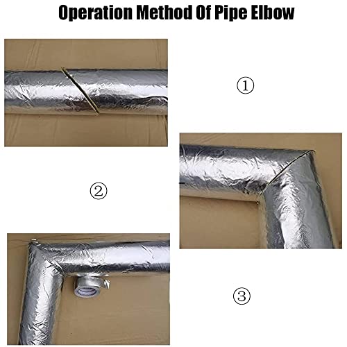 Rock Wool Insulation Pipe, Glass Wool Pipe, Heat Insulation, Fire Prevention and High Temperature Resistant Aluminum Foil Pipe, ID27-114mm, Self Sealing Insulation Pipe