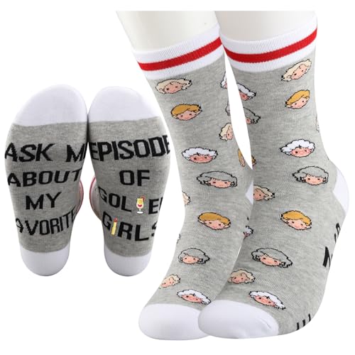 TV Show Inspired Socks Ask Me About My Favorite Episode Of Funny Socks Gift For Fans