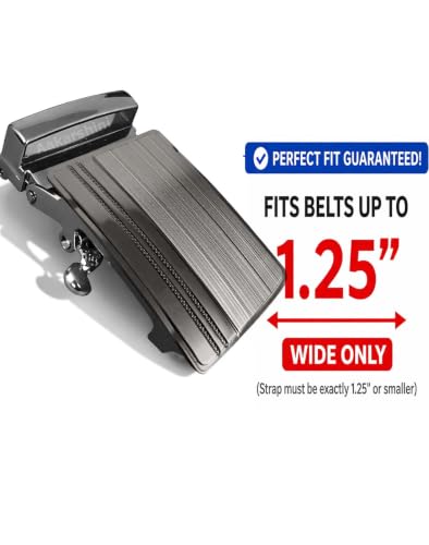 Image of Auto Lock Automatic Belt Buckle Only for Men | Fits Straps Wide Upto 1.25 Inches