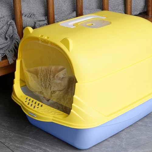 Litière pour chat avec capot Generisch amovible pour stopper les odeurs