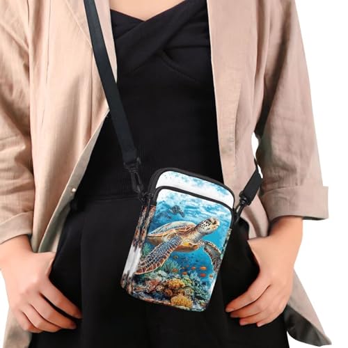 Women's 2 Layer Cross Body Bag Sling Bags Crossbody Handbag for Travel3