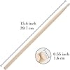 Aopoy 12 Pairs Drum sticks 7A, Classic Maple Wood Drumsticks, Wood Tip Drumstick, for Adults Kids and Beginners #2