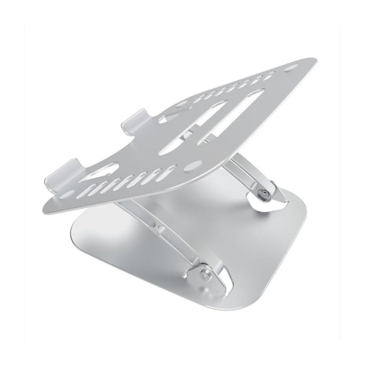 Healeved Soporte Portátil Ajustable Ventilación de Aleación de Aluminio Base Plegable y Resistente para Computadora para Oficina y Hogar para Notebooks