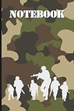 Military Camouflage Notebook