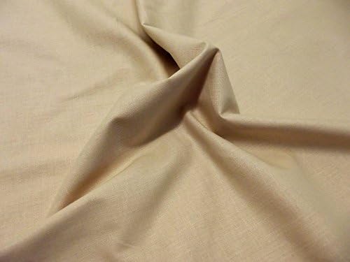 CRS Fur Fabrics Material de Tela Pura y Lisa de Calidad, Algodón,...