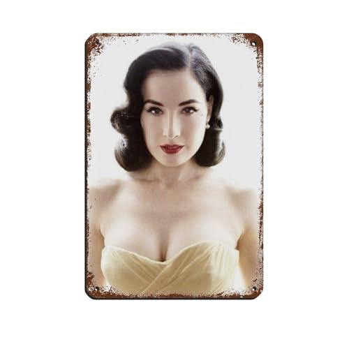 Blechschild "Schauspieler Dita Von Teese 25", Vintage, Metall, Pub, Club, Café, Bar, Zuhause, Wandkunst, Dekoration, Poster, Retro, 20 x 30 cm Blechschild "Schauspieler Dita Von Teese 25", Vintage, Metall, Pub, Club, Café, Bar, Zuhause, Wandkunst, Dekoration, Poster, Retro, 20 x 30 cm