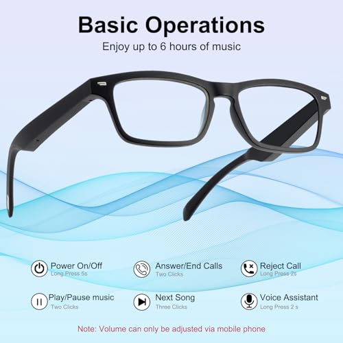 Image of AI Translation Glasses for Men Women, AI Translator Powered by ChatGPT, Real-Time Translation(160+Languages), UV400 Photochromic Lenses Smart Eyeglasses, Bluetooth Glasses for Travel /Business (KY01)