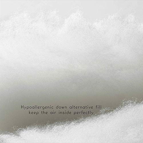 Hig 3Pc Down Alternative Comforter Set - All Season Reversible Comforter With Two Shams - Quilted Duvet Insert With Corner Tabs - Box Stitched - Breathable, Soft (Full/Queen, Navy/Light Blue) #TOP6