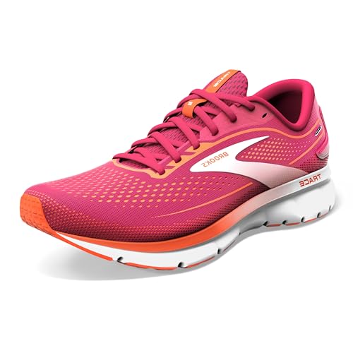 Brooks Damen Trace 2 Sneaker, Sangria Rot Pink, 38 EU