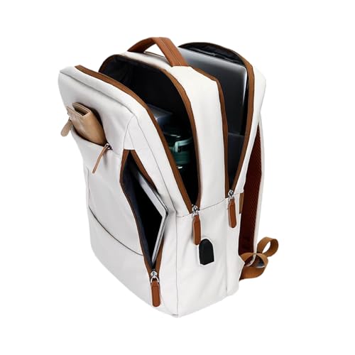 Mochila para portátil de 15 pulgadas para mujer bolso moderno escolar