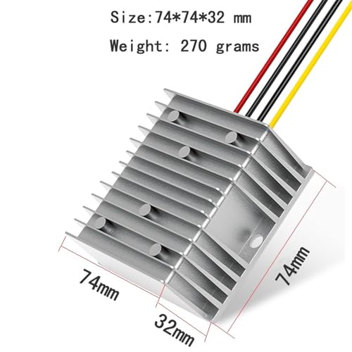 Convertisseur de tension 12V 24V à 56V 2A étanche module DC - 3