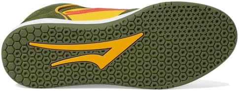 Lakai Men's Telford Skate Shoes, Olive/Yellow Suede, 8.5 | Image 2