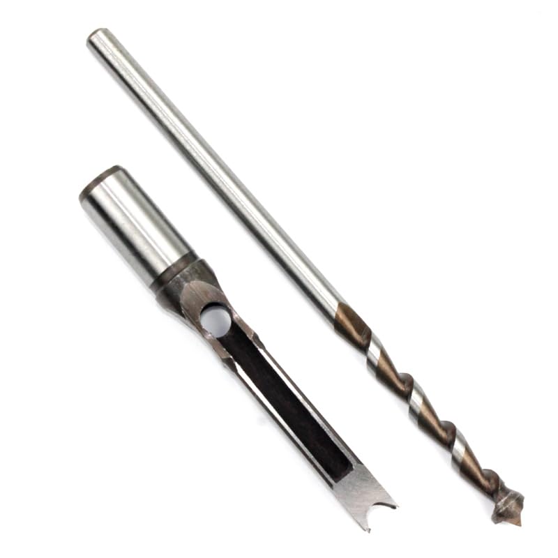 Set Di Punte Elicoidali HSS Da 1 Pezzo, Set Di Punte Per Scalpello Per Mortasatura Con Coclea Quadrata, Kit Di Strumenti Per Trapano Per La Lavorazione Del Legno Con Foro Quadrato,20mm