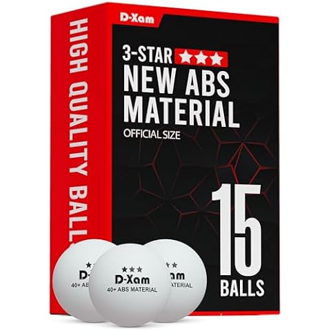 3 STAR White Table Tennis Ball Set Cover