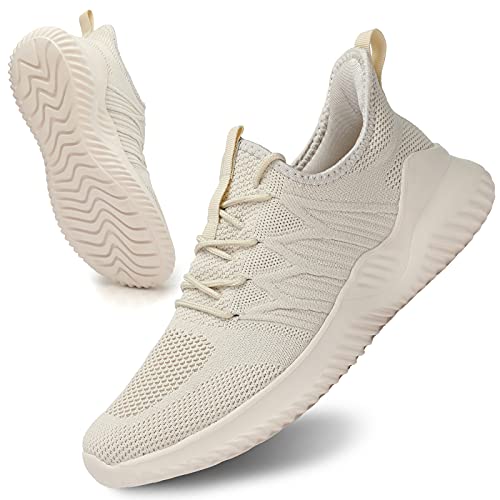 Image of Socviis Mens Slip On Running Shoes Athletic Walking Trainers Lightweight Breathable Mesh Tennis Sneakers