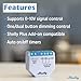 Shelly Plus 0-10V Dimmer | WiFi Smart Dimmer Switch | String Light | Home Automation | Bluetooth Gateway | Compatible with Alexa & Google Home | iOS Android App | No Hub Required | Dimming Controller