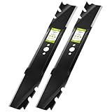 120-9500-03 Mulching Blades for Toro 30'' TimeMasterr/Turfmaster and Exmark, 116-6358-03 Mower Blades Replacement Fit 20120P 20200 20975 20976 20977 20978 21200 21810, Gator Lawn Mower Blades(2 Pack)