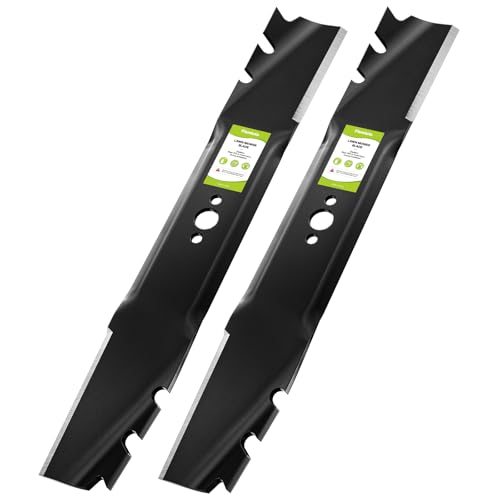 120-9500-03 Mulching Blades for Toro 30 TimeMasterr/Turfmaster and Exmark 116-6358-03 Mower Blades Replacement Fit 20120P 20200 20975 20976 20977 20978 21200 21810 Gator Lawn Mower Blades(2 Pack)