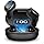 LCYDZ Wireless Earbuds Bluetooth, 5.2 Headphones, Noise Cancelling Earbuds Stereo Sound, Deep Bass & with Charging Case Air Buds Pro Touch Control,with Built-in Microphone Phone/Android/iOS, Black