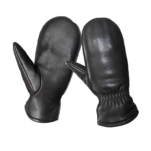 SKYDEER Women's Deerskin Leather Mittens