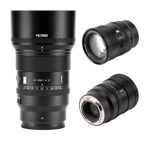 VILTROX AF 85mm F1.4 Pro Z Full Frame Lens for Nikon Z Mount Cameras