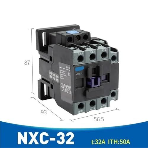 Contactor magnético de CA NXC-32 de 36V para control de motores 2