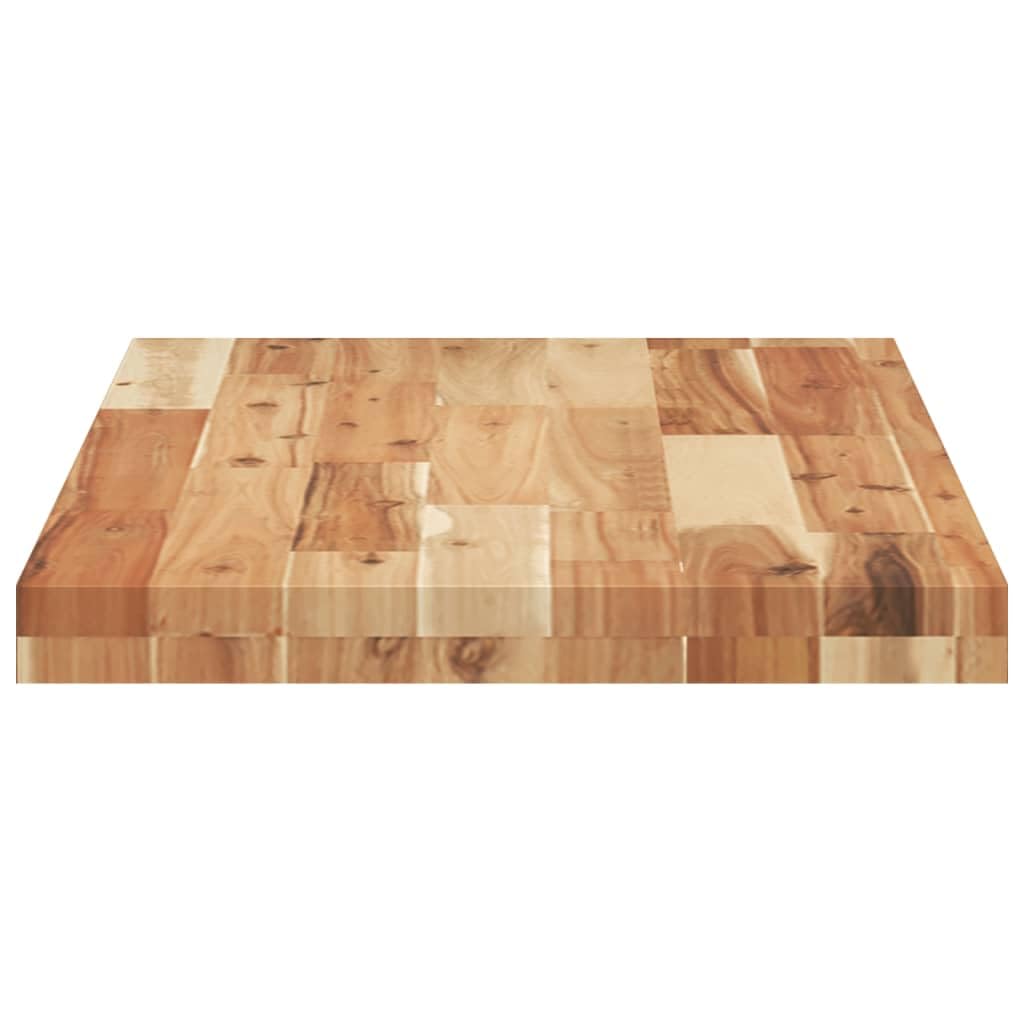 Estantería flotante 100 x 40 x 4 cm de madera maciza de acacia barnizada moderna con construcción robusta y vetas únicas, solución que ahorra espacio para cocina, salón o baño