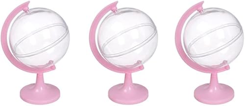 Miniatura 3 de 12 mini contenedores de caramelos de globo, cajas de plástico transparente para dulces, organizador de almacenamiento de dulces, estuche de dulces